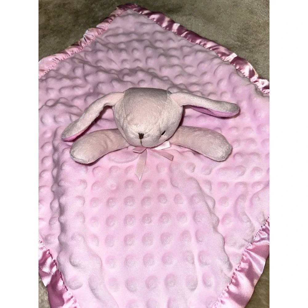 Pro Goleem Lovey Pink Bunny Rabbit Security Blanket